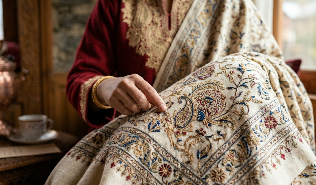 Sozni embroidery